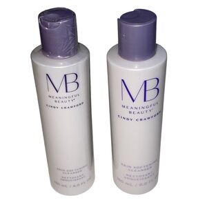Meaningful Beauty Cindy Crawford Skin Softening Gentle Cleanser 6oz - Lot of 2